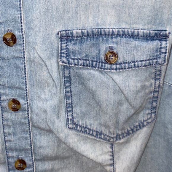 Denim button up shirt - Picture 2 of 4